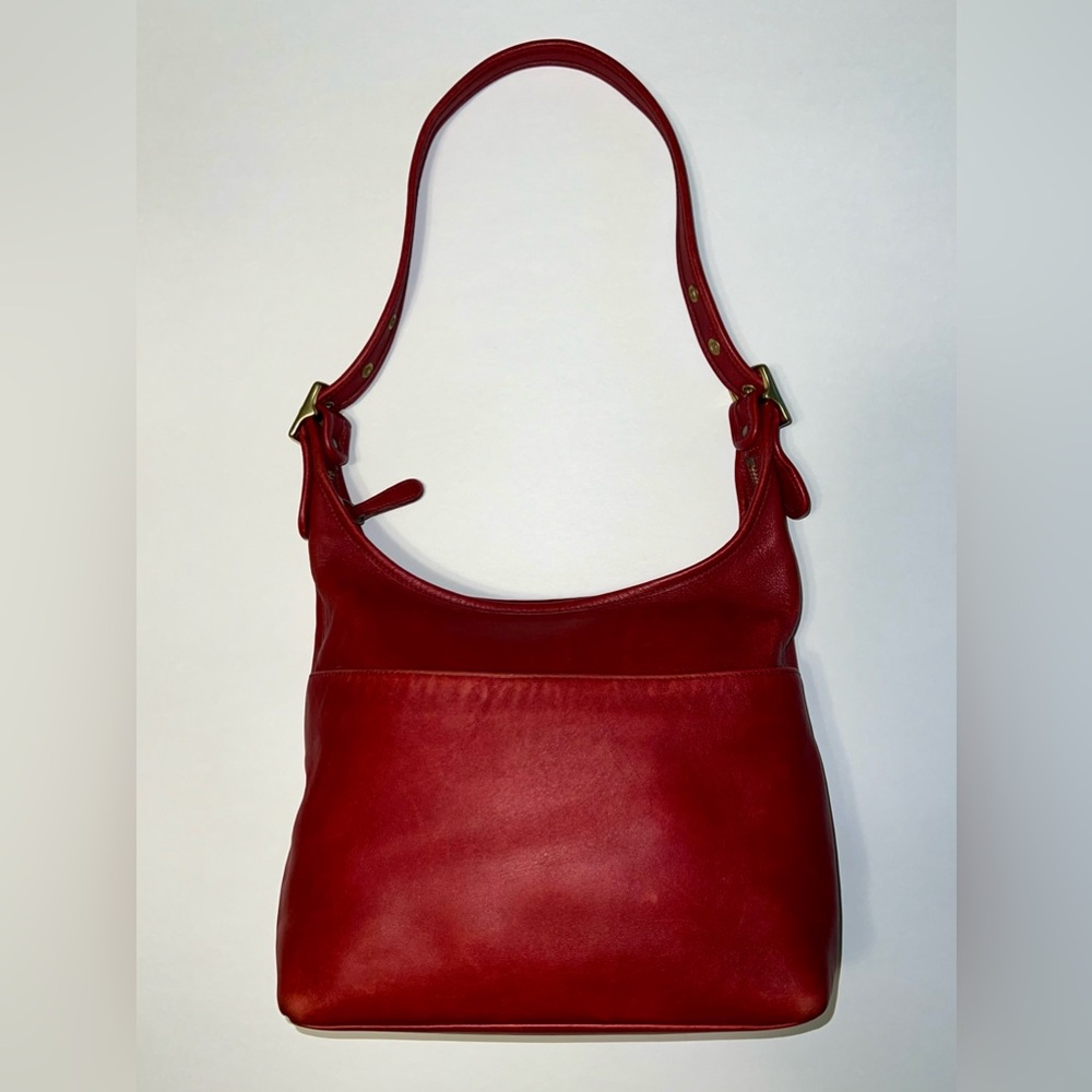 RED VINTAGE COACH (project bag)